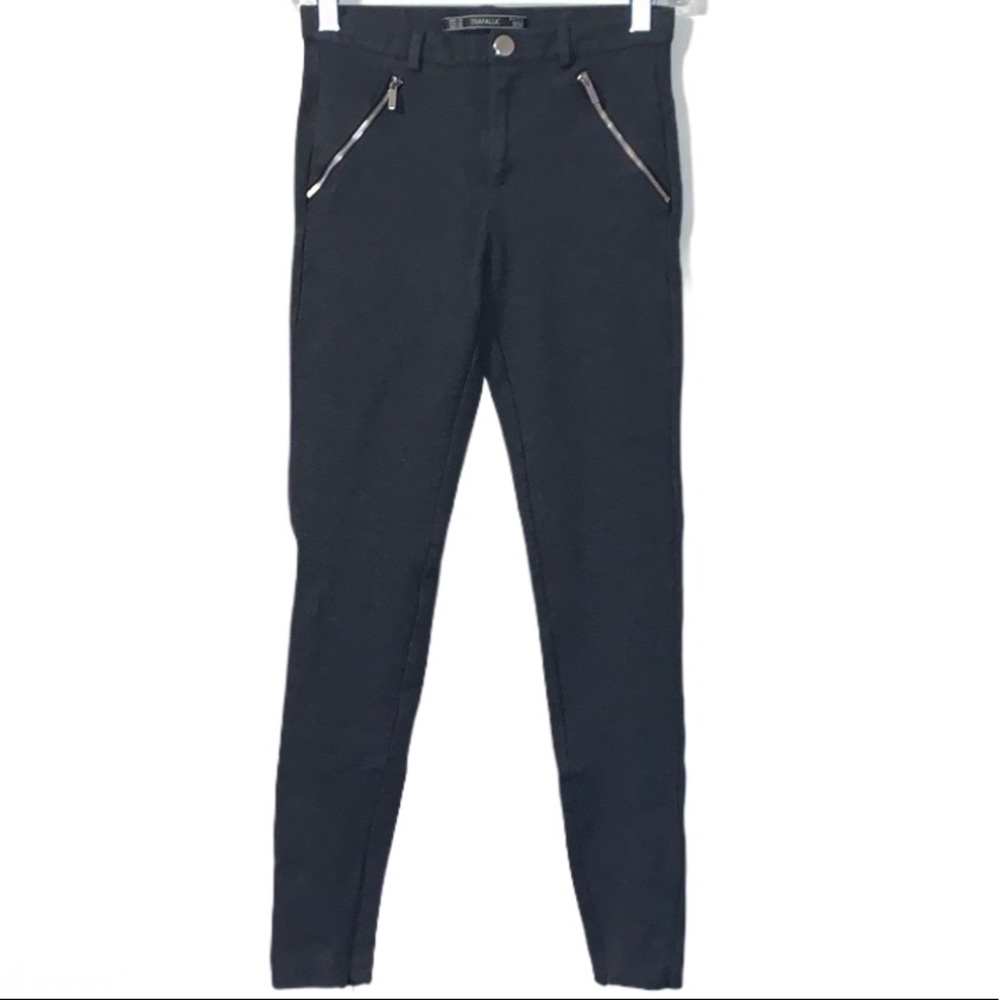 🎃2 for $15!🎃 ZARA moto skinny leggings  XS grey